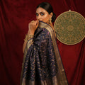 Regal Navy Banarasi Silk Saree