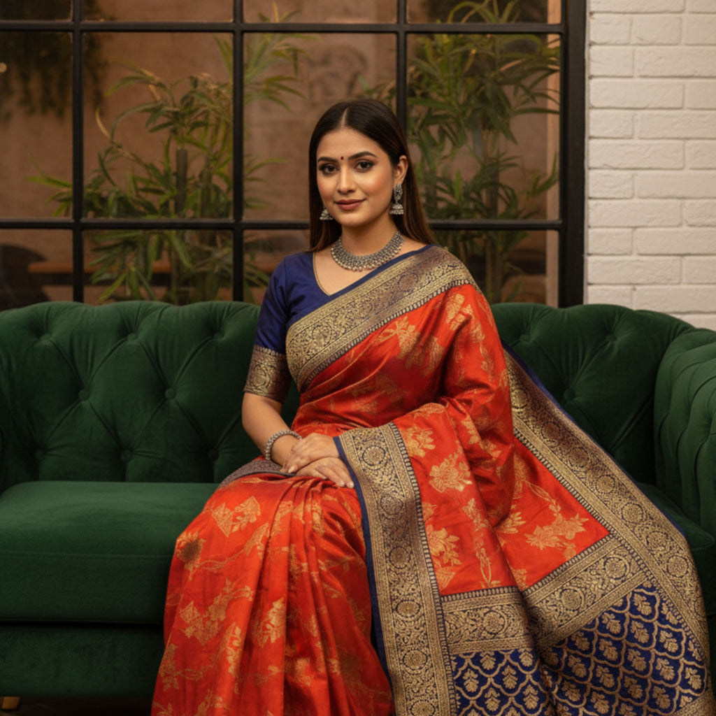 Empress Handloom Silk Saree
