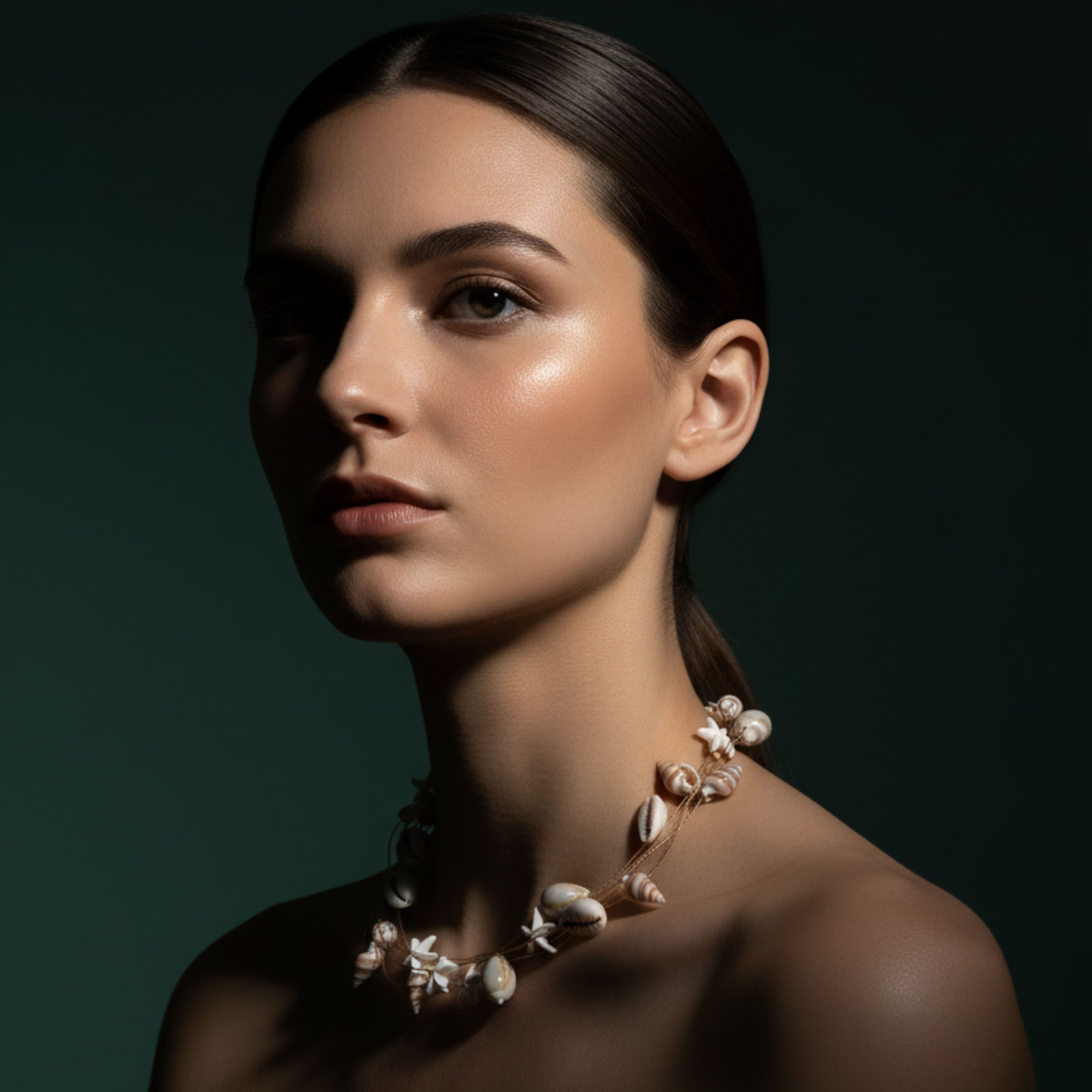 Boho Natural Seashell Choker Necklace